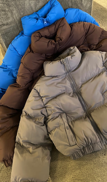 Puffer jacket (chocolate)