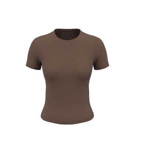 Butter short sleeve top (brown)