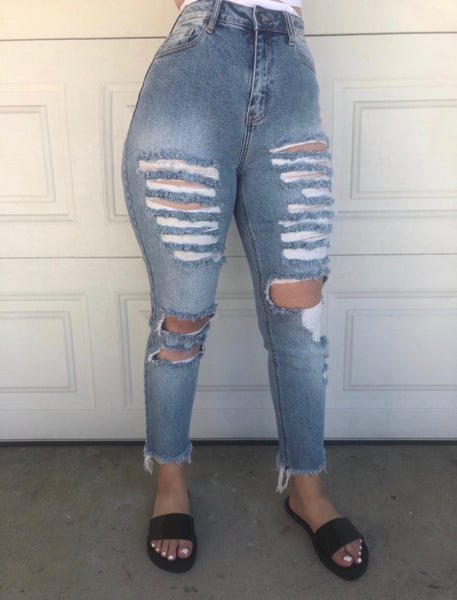 Steff's favorite high rise jeans