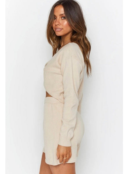 Staying cozy sweater set