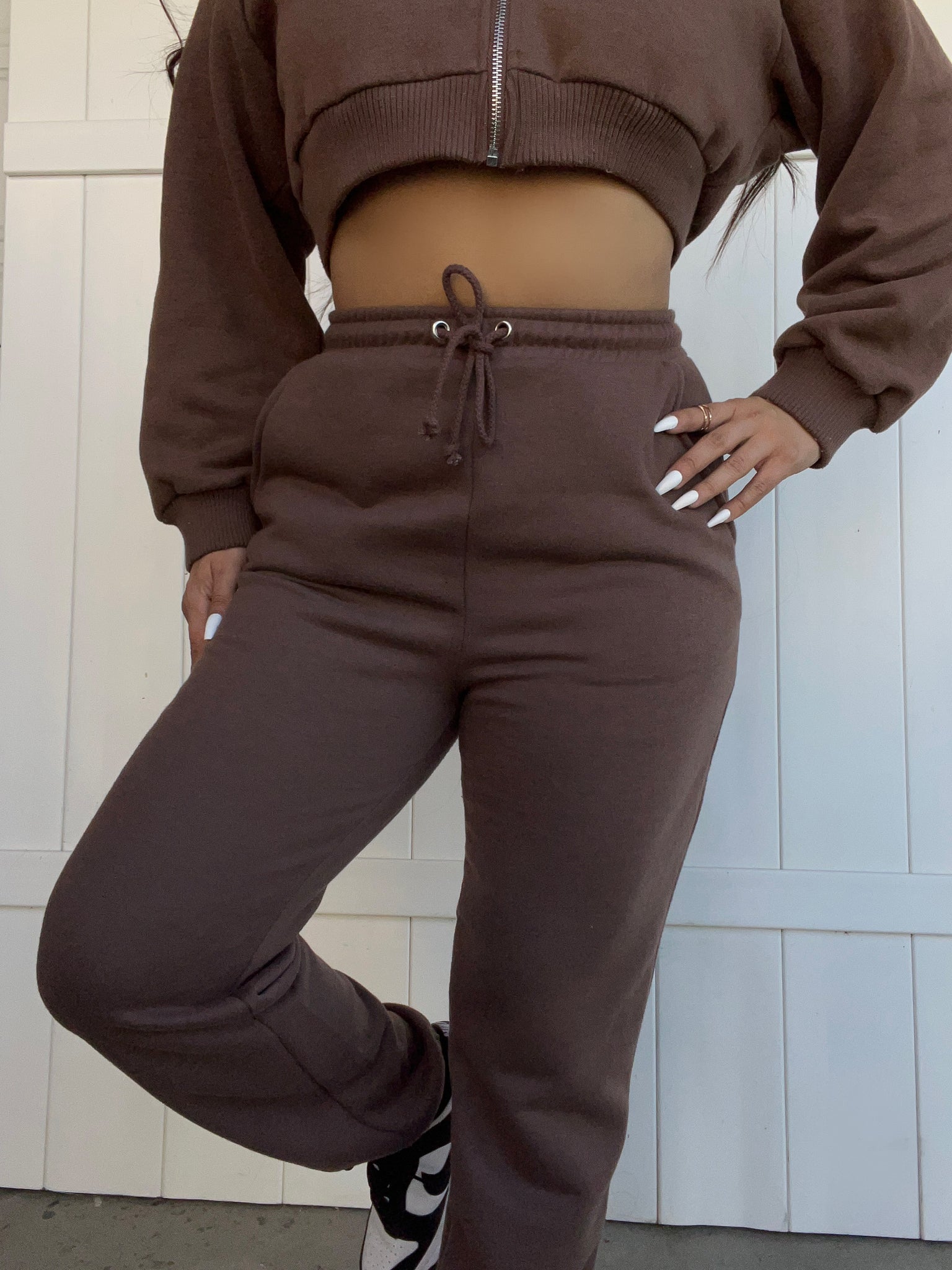 Basic joggers (brown)