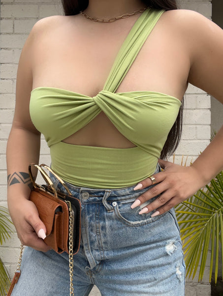 Reversible bodysuit (kiwi)