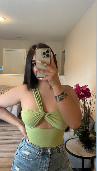 Reversible bodysuit (kiwi)
