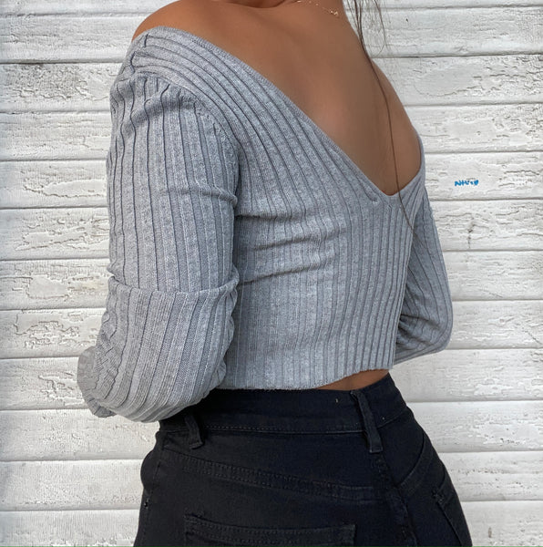 Valery top (grey)