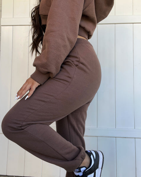 Basic joggers (brown)