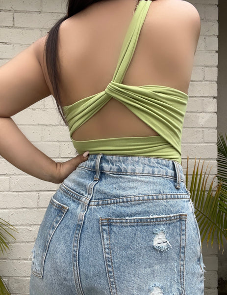 Reversible bodysuit (kiwi)