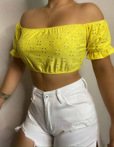 Susie top (yellow)