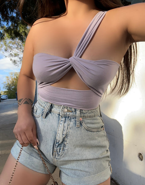 Reversible bodysuit (lavender)