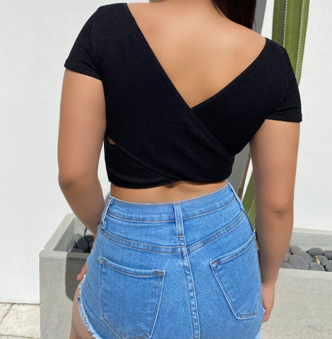 Miami reversible top (black)