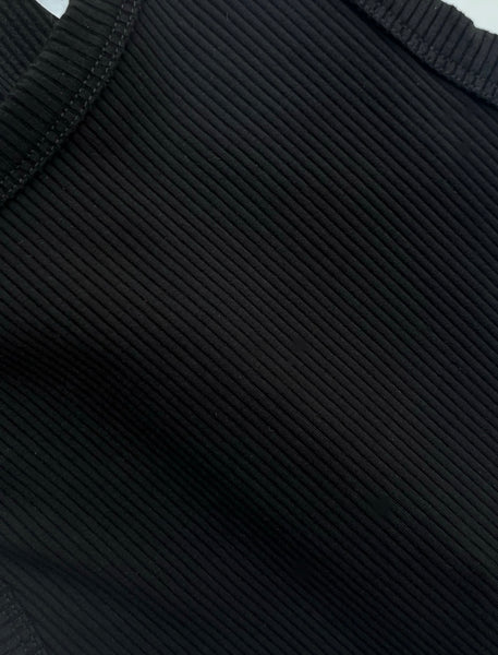 High neck jumpsuit (black)
