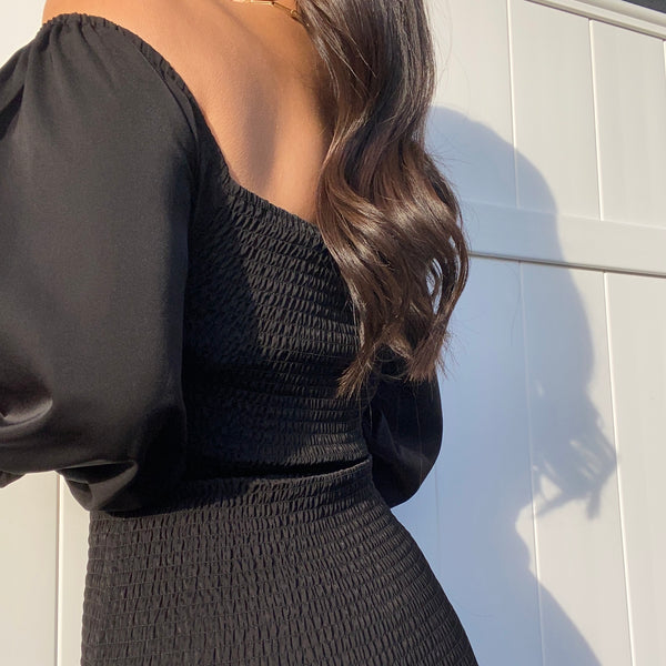 Bella dress (black)
