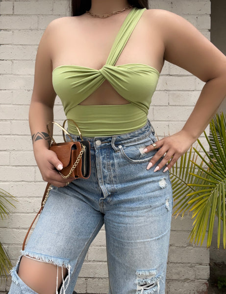 Reversible bodysuit (kiwi)